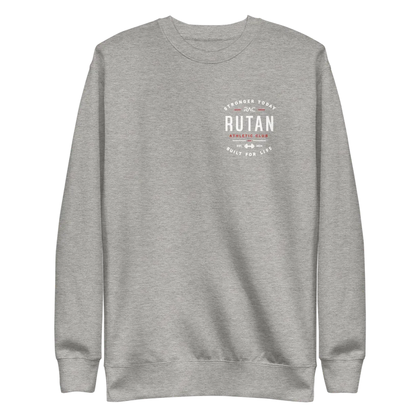 RAC Crewneck — Heather Grey