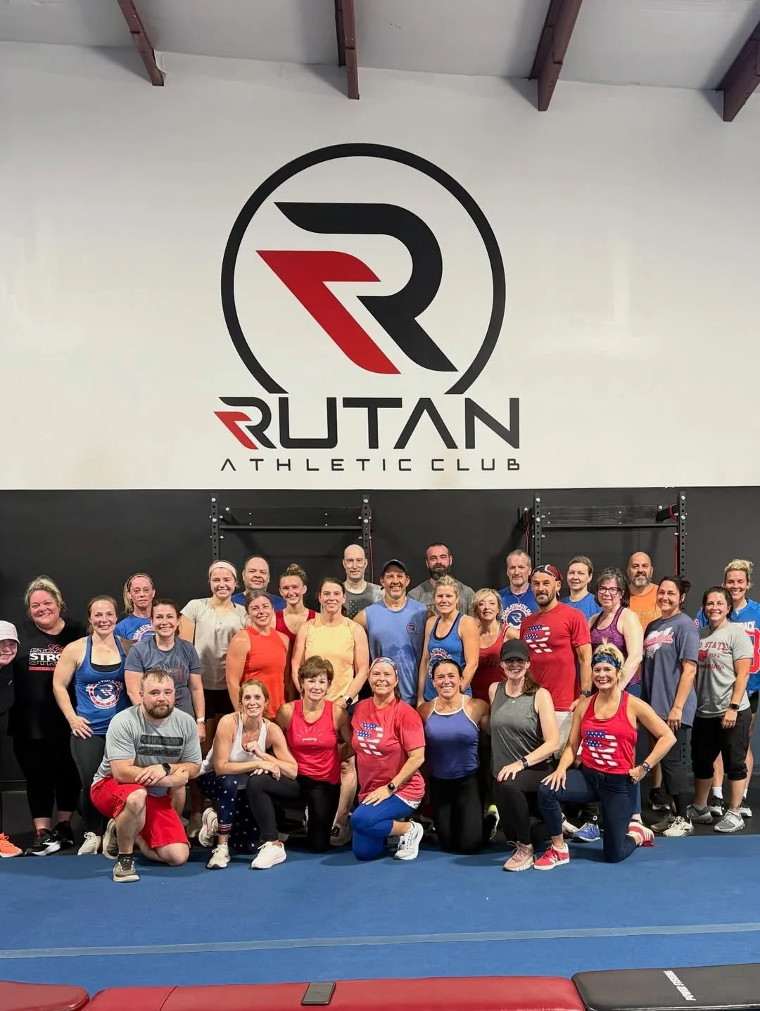 Rutan Athletic Club members of all fitness levels training together at the North Canton gym